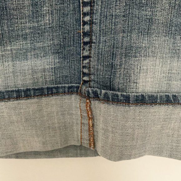 Armor Jeans, Jeans Mini Pencil Skirt, Vintage, Size 4 - Picture 10 of 14